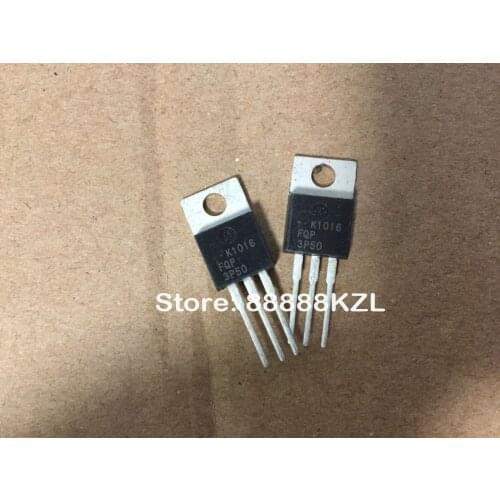 50PCS/lot FQP3P50 MOSFET P-CH 500V 3A TO-220 Import original