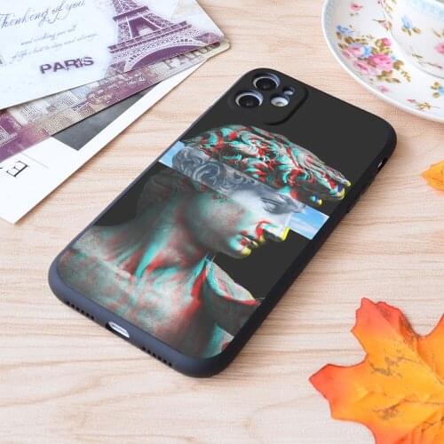 For iPhone Seeing A Brighter Future Print Soft Matt Apple iPhone Case