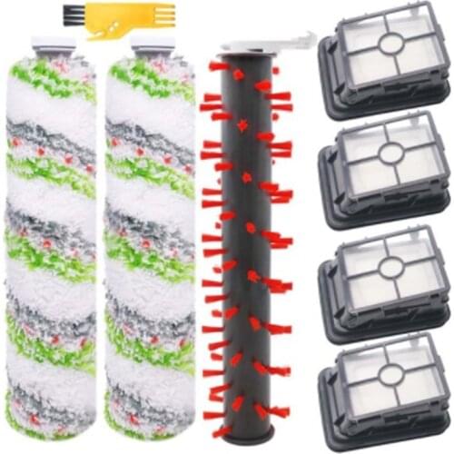 EAS-Roller Brush Filter Set for Bissell Crosswave Cordless Max Series 2554A 2590 2593 2596 Wet Dry Vacuum Cleaner Parts