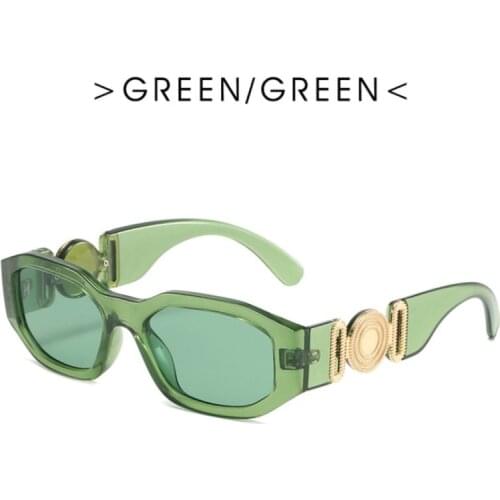 2021 New Vintage Polygon Sunglasses Women Fashion Luxury Sexy Small Frame UV400 Sun Shades Glasses Female Oculos De Sol Feminino