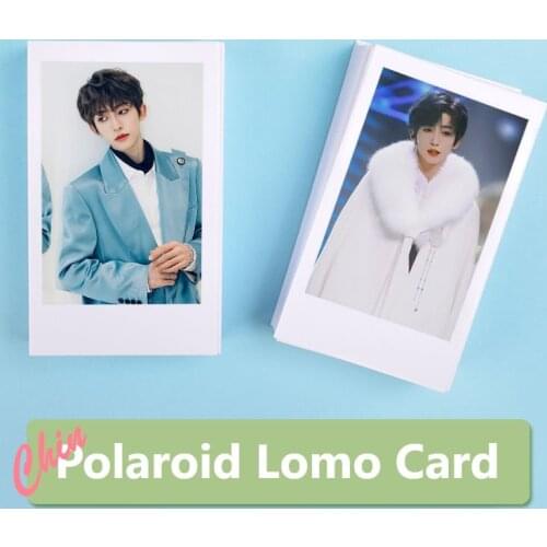 Chuang Zao Ying 2021 INTO1 Liu Yu Polaroid Lomo Card Photo Album Printed Photo Postcard Chinese Star Around Collection Gift
