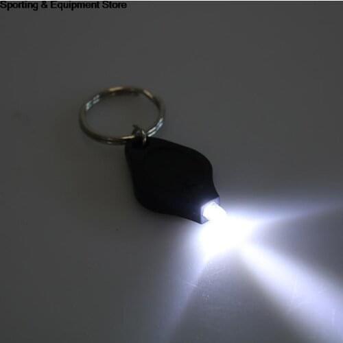 Outdoor Camping Emergency Key Ring Light Mini Keychain Squeeze Light Micro LED Flashlight Torch