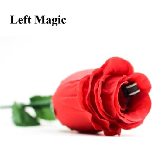 The Fire Rose 2.0 Magic Tricks Fire Magic Props Illusions Stage Magic Trick Close Up Magic Street Mentalism Gimmick Party Show