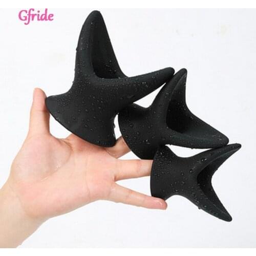 V-shaped hollow silicone anal plug chrysanthemum anal expander for men and women to wear erotic products