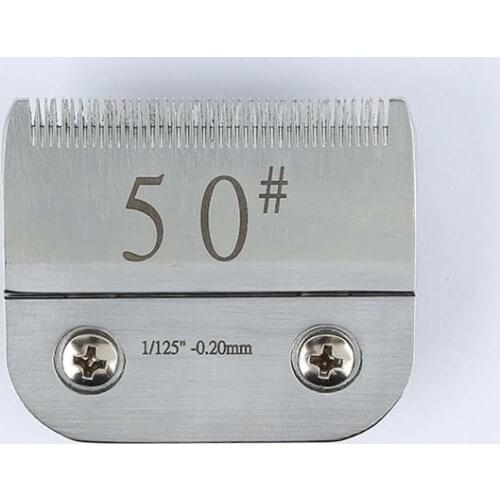 Hot sale stainless steel pet clipper blade pet 0.2mm blade 50
