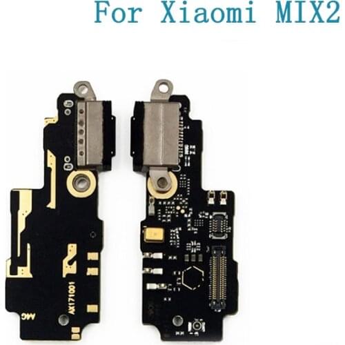 10pcs/lot USB Charger Port Dock Plug Connector Tail Plug Charging Port Board Connecting Flex Cable Replacement For Xiaomi MIX2