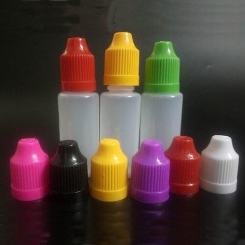 15ml Empty Plastic Squeezable Dropper Bottles PE Eye Liquid Dropper E Cig Oil Bottles electronic cigarette liquid bottles