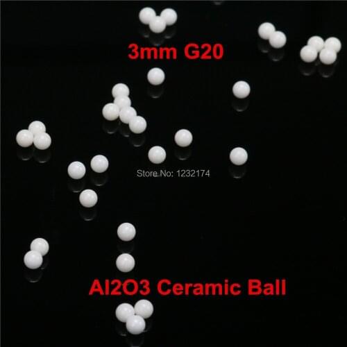 3mm Alumina Oxide Ceramic Ball Al2O3 G20 2000PCS Used for Pump,Valve,Flow-Meter,etc. 3mm Al2O3 ceramic bearing ball