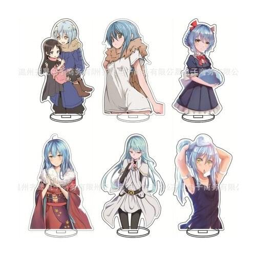 Anime That Time I Got Reincarnated as a Slime Rimuru Tempest Acrylic Stand Figure Model Plate Display Tabletop Decor Collection