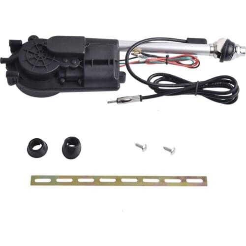 Car Electric Aerial Radio Automatic Booster Power Antenna Kit Car Signal Electric Antenna 12V Exterior Vehicle Aerials Tool part