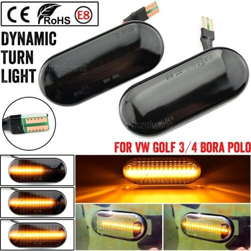 Dynamic LED Side Marker Signal Light Indicator Lamp For SEAT Leon 1P Ibiza Mk3 6L Mk4 6J Toledo Exeo Sedan Exeo Sedan Exeo ST
