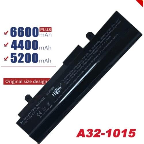 HSW New A32-1015 Laptop Battery for ASUS Eee PC 1015 1015P 1015PE 1015PW 1215N 1016 1016P 1215 A31-1015 Fast shipping