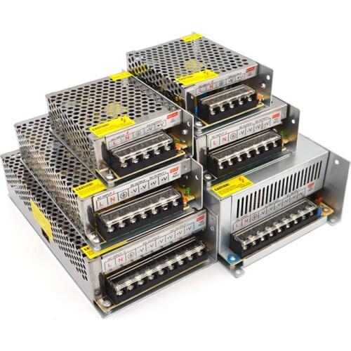 Switching Power Supply 5V 9V Transformer 220V To 12V DC Power Supply Adapter 15V 18V converter 220 to 12 Volt SMPS For LED Strip