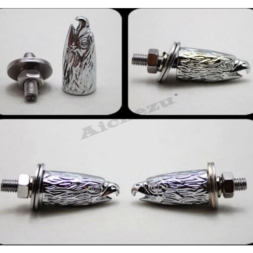 ACZ Motorcycle 5Pcs Aluminum Screw Cruise Vehicles Eagle Decorative Screws For Harley XL883 1200 48 Iron Vulcan Steed Magna