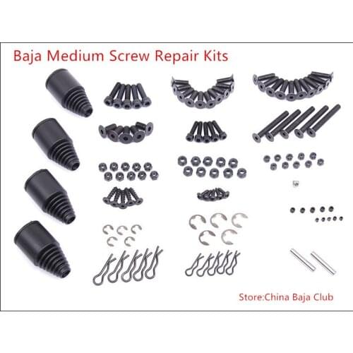 Medium Screw Repair Kit for 1/5 Rovan KM HPI Baja 5B 5T Parts