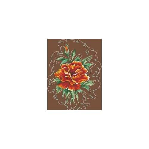 NN xiaoyi cotton self-matching cross stitch Cross stitch RS cotton comes with no prints Permin rose