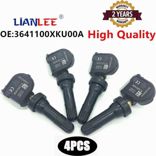 New 4PCS For Great Wall Haval M4 H1 H2 H5 H8 H9 M2 3641100XKU00A TPMS Monitoring System Tire Pressure Sensor 3641100XSZ08A