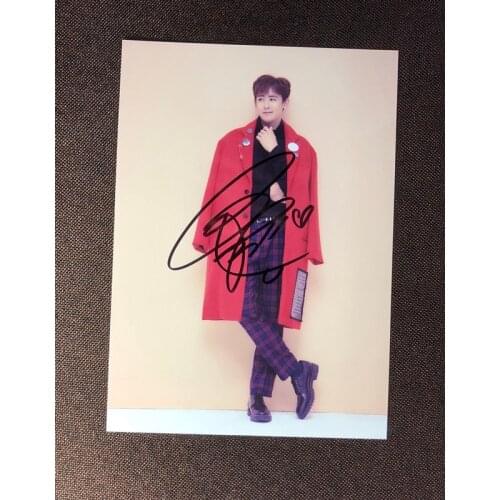 Hand signed Nichkhun Khun autographed photo 5*7 K-POP autograph in ink 079FA10