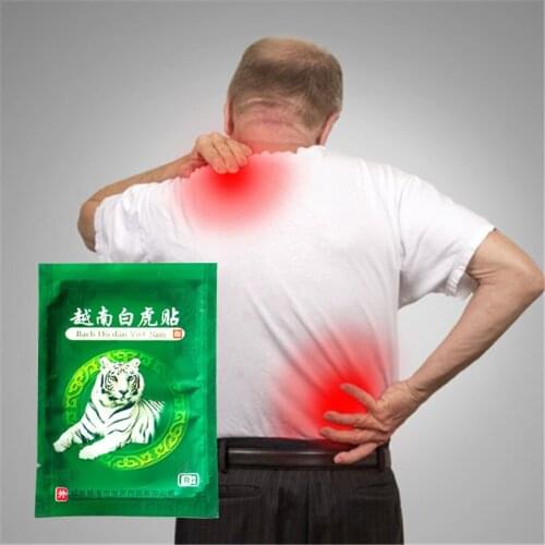 Cheapest 32pcs/4bags Vietnam White Tiger Plasters orthopedic pain relief analgesic patch rheumatism arthrit back Neck ache medic