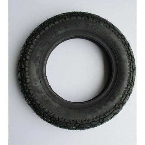 Tire 3.00-8 / 300-8 4PR fits Gas and Electric Scooters Warehouse Vehicles Mini Motorcycle with Bent Valve Inner Tube or not