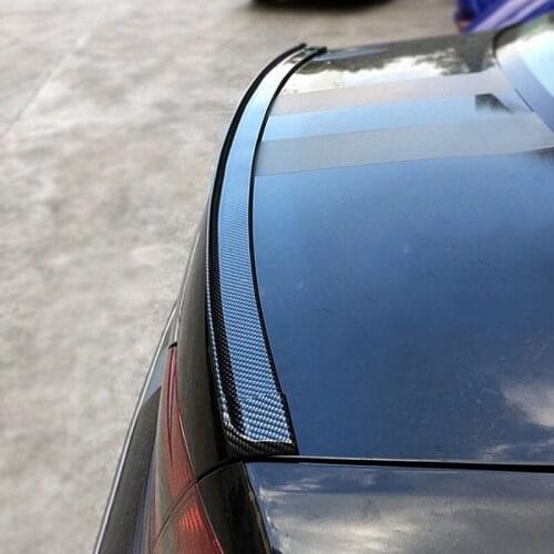 Universal Spoiler 1.5M Car-Styling 5D Carbon Fiber Spoiler DIY Refit Spoiler For kia ceed rio 3 4 soul sk3 sportage chrysler