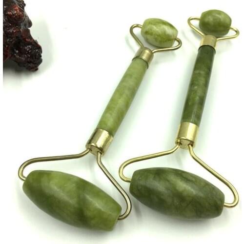 1Pc Double Head Facial Massage Roller Jade Face Slimming Body Head Neck Nature A Device Drop Shipping
