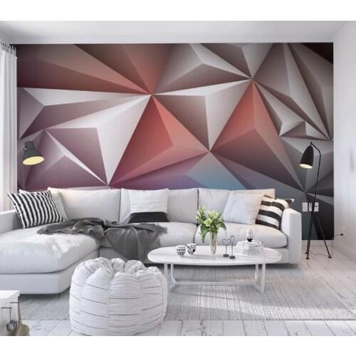 Customize Wallpaper 3D Modern 3D solid geometry Murals Living Room Sofa Bedroom Background Wallpaper Home Decor
