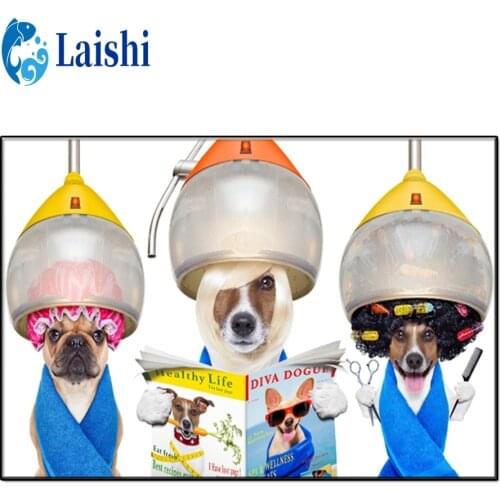 5D DIY The beautiful puppies are doing hair animal Diamond Painting Full Square Home Decoration Embroidery Handcraft Art Kits