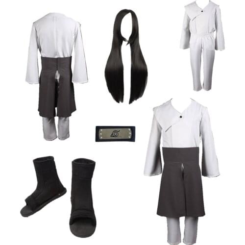 Naruto Hyuga Neji Halloween Cosplay Costume Halloween