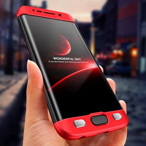 For Samsung Galaxy S7 Edge Case 360 Degree Full Protected Hard Cover GalaxyS7 Case for Samsung Galaxy S7 Edge S6Edge Phone Bags