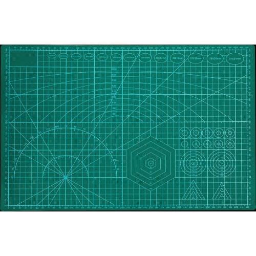 MIUSIE A3 PVC Double-sided Self-healing Cutting Mat Patchwork Carving Pad Manual DIY Cutting Board Lasting Non-slip Repair Tool