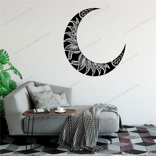 Hinduism Namaste Yoga Mandala Vinyl Wall Garage Stickers Home Decor Room Art Mural Wall Decal Wallpoof CX1874