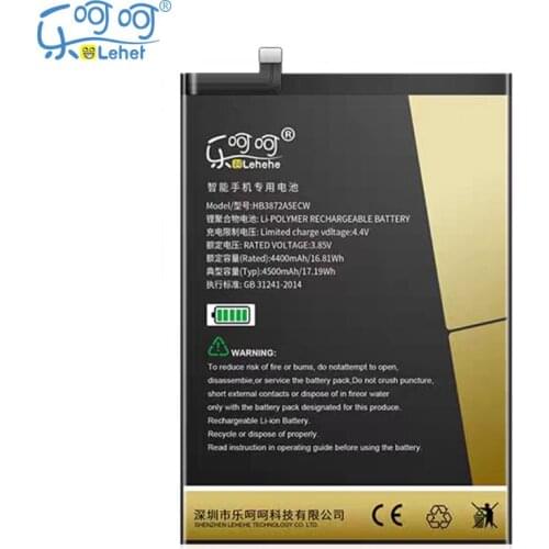 Orginal LEHEHE HB3872A5ECW Battery for Honor Note 8 Note8 EDI-DL00 EDI-AL10 4500mAh Replacement Batteries with Tool Gift