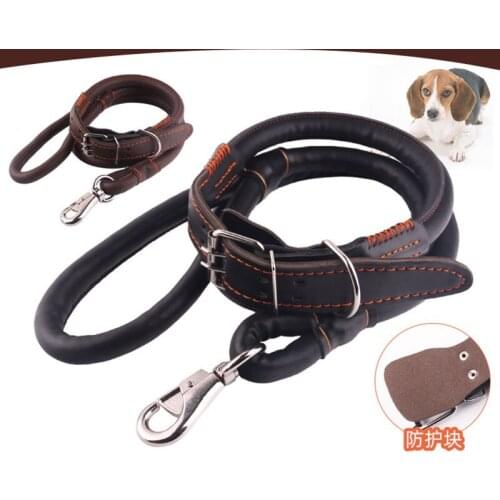 Pet Leash Collar Large And Medium-Sized Dog Cushion Leash Set Dog Chain Dog Leash