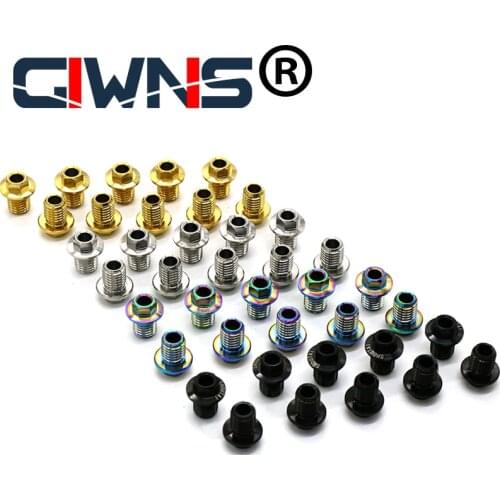 Factory Direct Delivery Hydraulic Hose Tube Bolt Disc Brake Variable Speed Tubing Joint TC4 Titanium Alloy Screws For SHIMANO R8