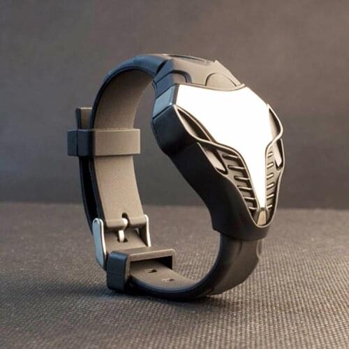 Led Man Watch Fashion Trend Silicone Bracelet Watch Luminous Sports Student Electronic Watch