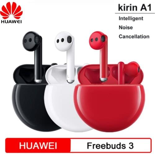 HUAWEI Original FreeBuds 3 TWS Bluetooth headset Wireless Earphone Intelligent Noise Cancellation Touch control Fast Charge