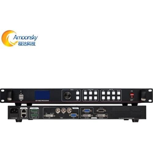 Usb off line display video processor led video wall controller support linsn sending card ts802