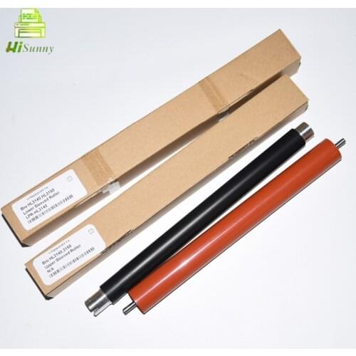 1set Grade A for brother HL-3140 HL- 3150CDN HL-3150 3150 3140 upper and lower fuser pressure roller