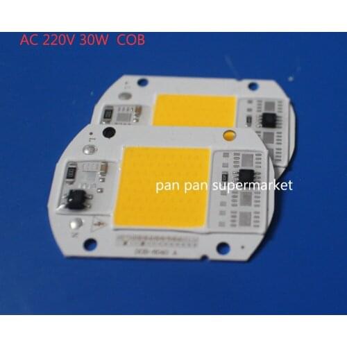 10pcs LED COB Lamp 20W 6000k 3500k 220V Input Smart IC Driver For DIY LED Floodlight