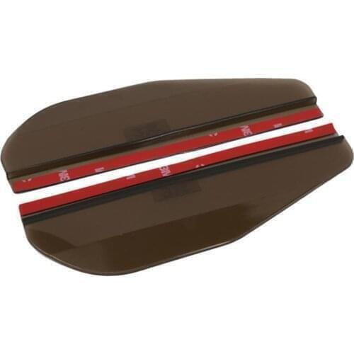 2pcs PVC Car Back Mirror Eyebrow Rain Cover sticker For Volkswagen Golf 4 5 6 7 Tiguan Passat b5 B6 B7 CC MK5 MK6 Polo