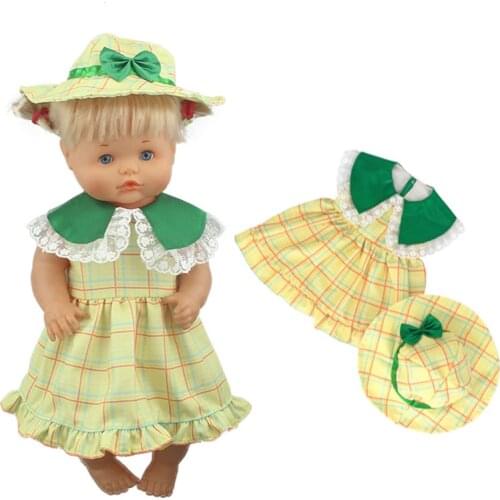 2020 Lovely color dress Suit For 42 cm Nenuco Doll 17 Inches Baby Doll Clothes