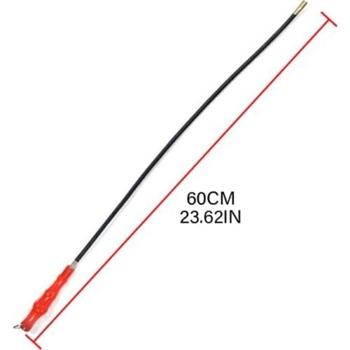 60cm Flexible Magnetic Pickup Tool LED Light Magnet Bendable Metal Grabber Drop Ship