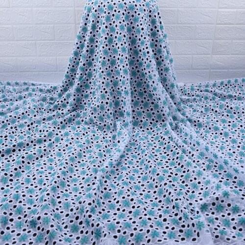 African Lace Fabric Pure Cotton Swiss Voile Lace In Switzerland High Quality Nigerian Dry Lace Fabric For Wedding Party A1751