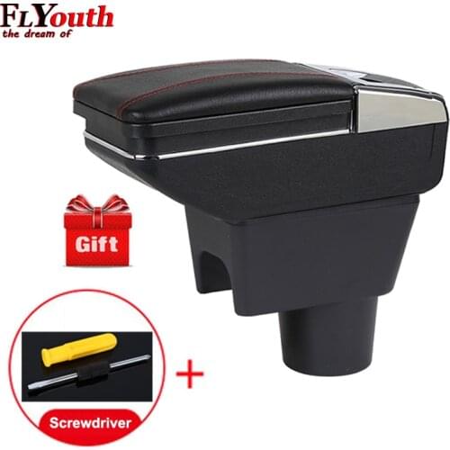 Car Armrest Box Central Store Content Box Cup Holder For Renault Duster 2010-2018 Ashtray Interior Car-Styling Auto Accessories