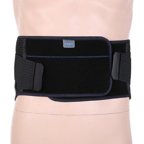 Men Women Waist Body Sports Pressurized Belt Lower Back Steel Waist Brace Lumbar Spine Back Pain Strain Lifting Belt Support