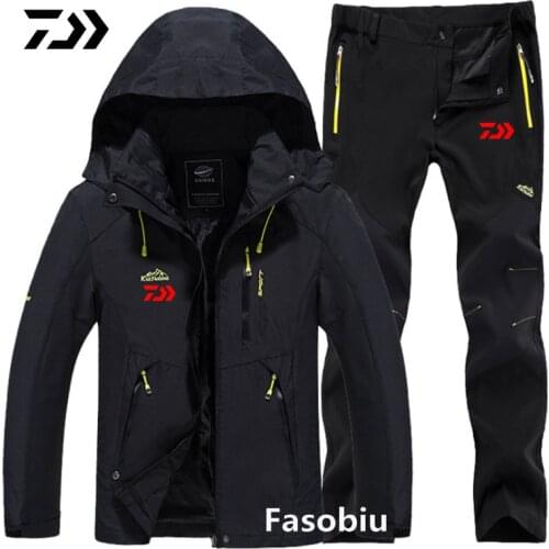 Daiwa Fishing Clothes Sports Outdoor Fishing Clothing Quick-drying Pants Mens Fishing suit Breathable fashion Fishing Jacket