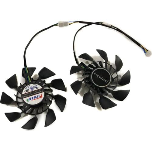 ROG-POSEIDON-GTX1080TI-P11G-GAMING RX470 GPU Cooler Graphics Card Fan For ASUS STRIX-GTX 1050Ti-O4G Video Cards Cooling