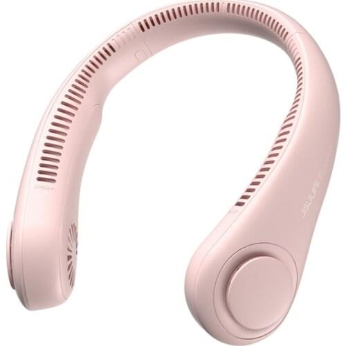 Oudoor Hot Sale Usb Charging Hanging Neck Small Fan Retro Mini Handheld Silent Lazy Sports Portable Electric Fan