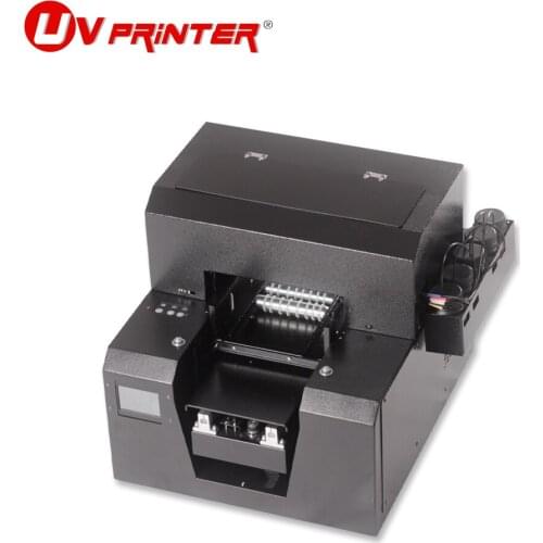 A4 flat cylindrical two-in-one printer with touch screen designed for colorful printing on silicone/leather/plastic/glass